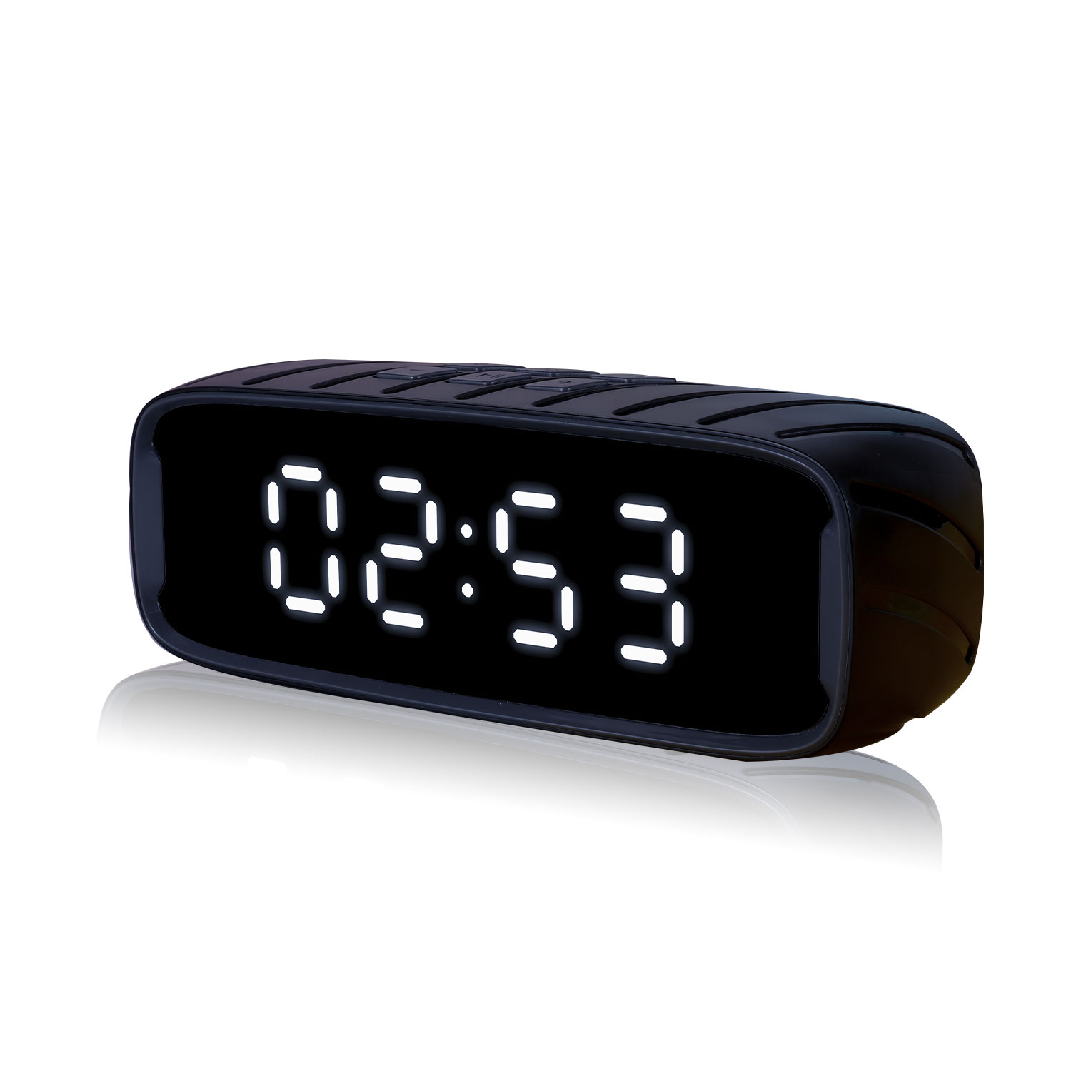 Soundbar with hot sale clock